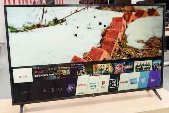 Телевізор Безрамний: 55" 8 серія, 4K UHD, Smart LG 55UP800. Київ