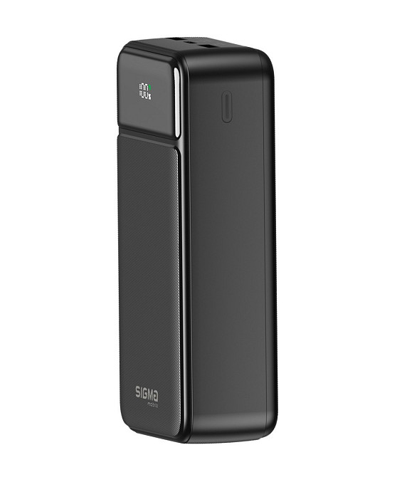 Універсальна мобільна батарея Sigma mobile XPower SI30A4QL 30000mAh Black (4827798787311) Чорний Харьков - изображение 4