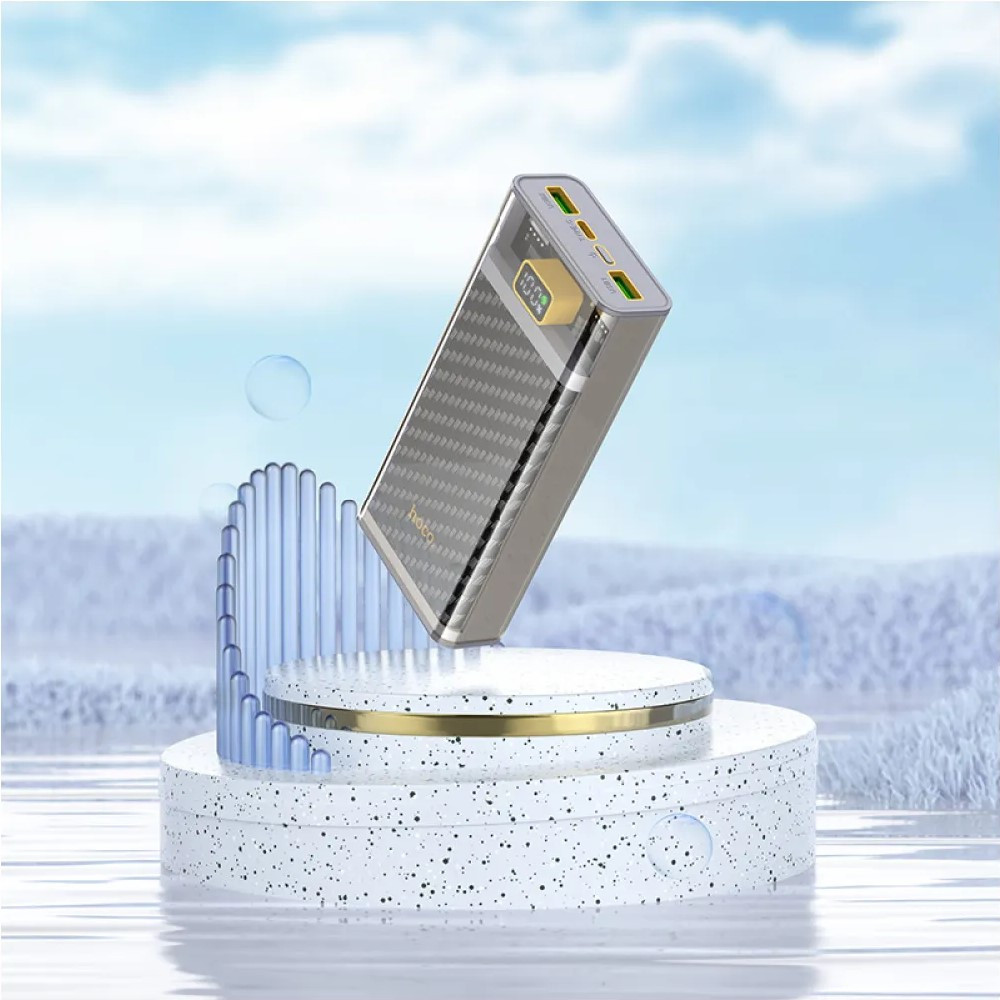 Зовнішній акумулятор HOCO J103A Discovery edition 22.5W fully compatible power bank(20000mAh) Gray Київ - фото 9
