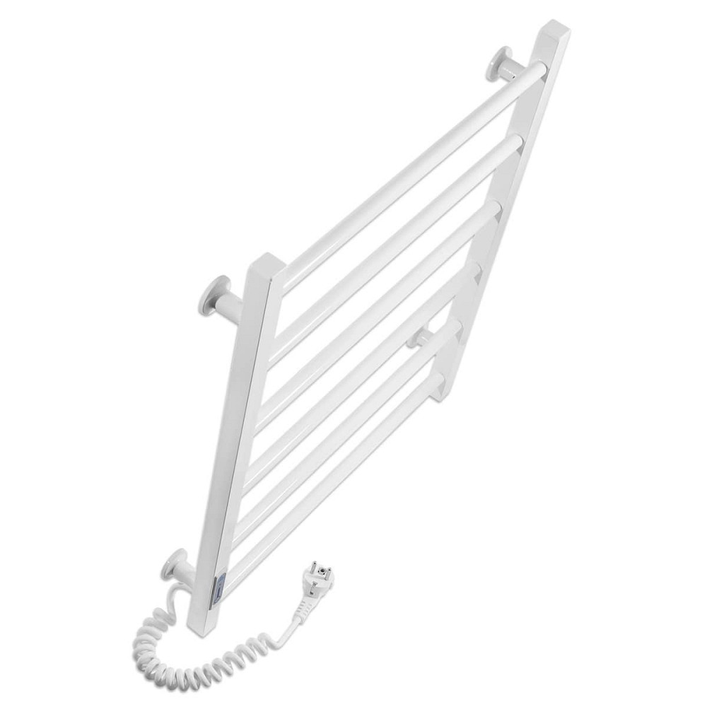 Електричний полотенцесушитель Laris Зебра Альфа ЧК6 500Х600 Е білий, ліве підключення Київ - фото 5