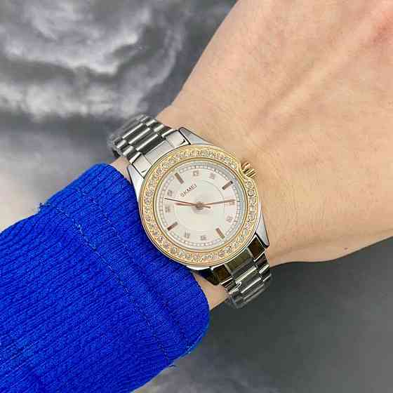 Skmei 1534RGSI Rose Gold-Silver Киев