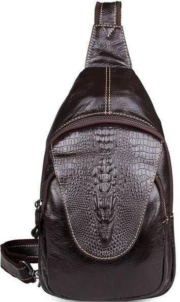 Сумка мужская Vintage 14559 из натуральной кожи Коричневая Киев - изображение 2