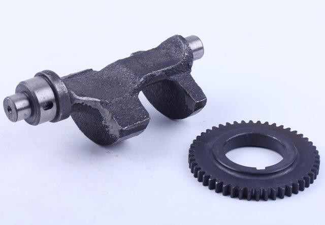 Вал балансировочный с шестерней Z-48 - мотоблок 178F Мукачево - изображение 1