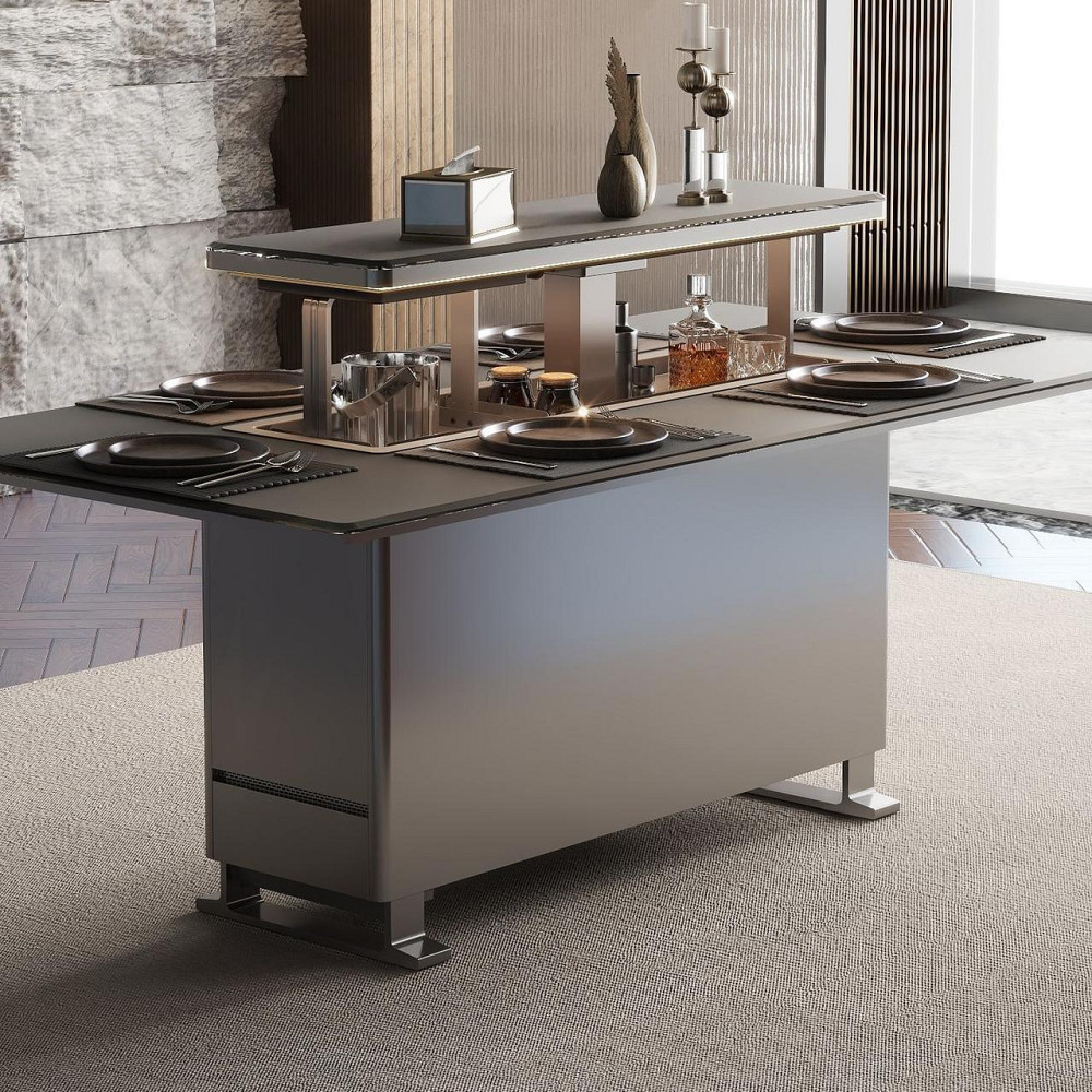 Умный обеденный стол со встроенным холодильником Primst CB150 (150 литров, Черный) Киев - изображение 1