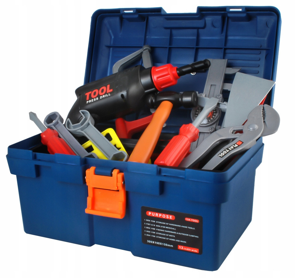 Детский Ящик - мастерская с инструментами 32 предмета Kruzzel (4510) Нововолынск - изображение 2