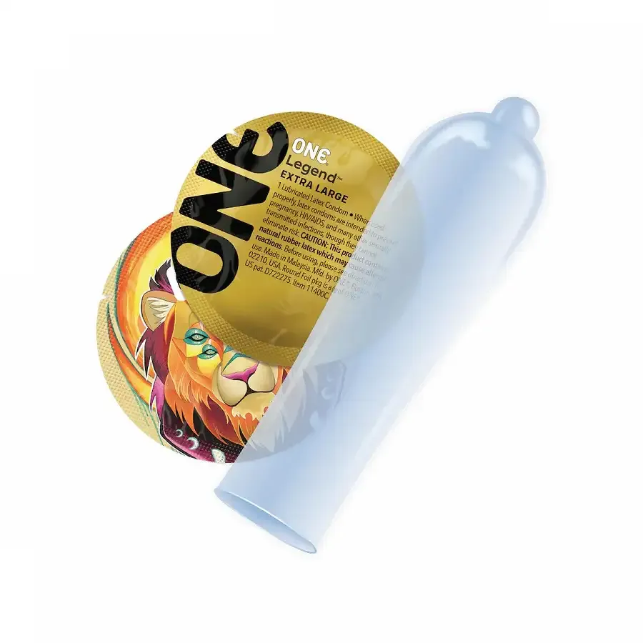 Презервативи ONE Legend Extra Large 12 шт, подарункова упаковка тюб Львов - изображение 2