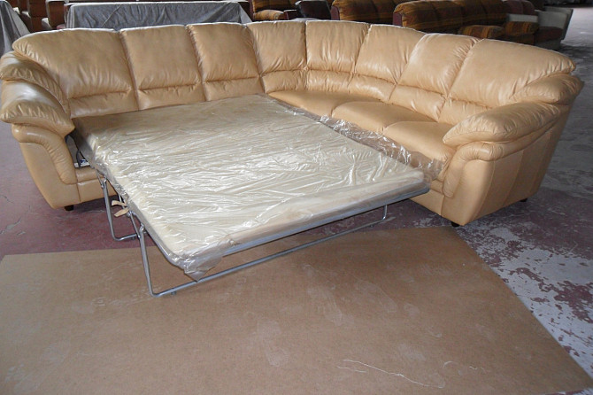 Диван кутовий шкіряний (кожаный) розкладний модель 304 A OLGA SECTIONAL Ужгород - фото 6