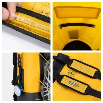 Рюкзак туристический Naturehike водонепроникний NH21FSB04, 20л, бежевий (6927595788202) Вінниця - фото 4