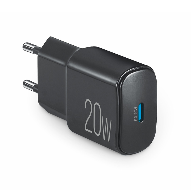 Сетевое зарядное устройство Brevia ePower PD20W USB-C черный Львов - изображение 1