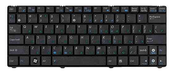 Клавиатура для ноутбука Asus EEE PC (1101) Black, RU Вінниця