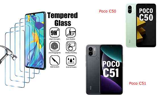 Захисне скло ArmorGlass для Poco C50, Poco C51 – стійке до подряпин та ударів Київ
