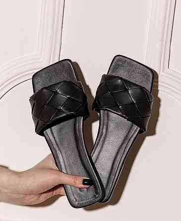 RONE Шльопанці жіночі RONE 512 чорні (літо, шкіра натуральна) (4438) 40 Коломия