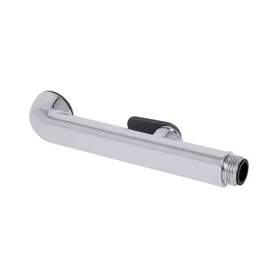 Лійка для гігієнічного душу Qtap Rucni округла QTCRMA021 Chrome/Grey Київ