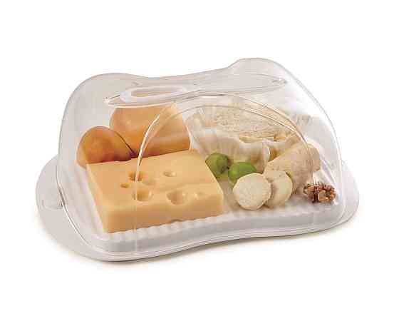 Контейнер для сиру з ножем Snips білий 3 л Київ