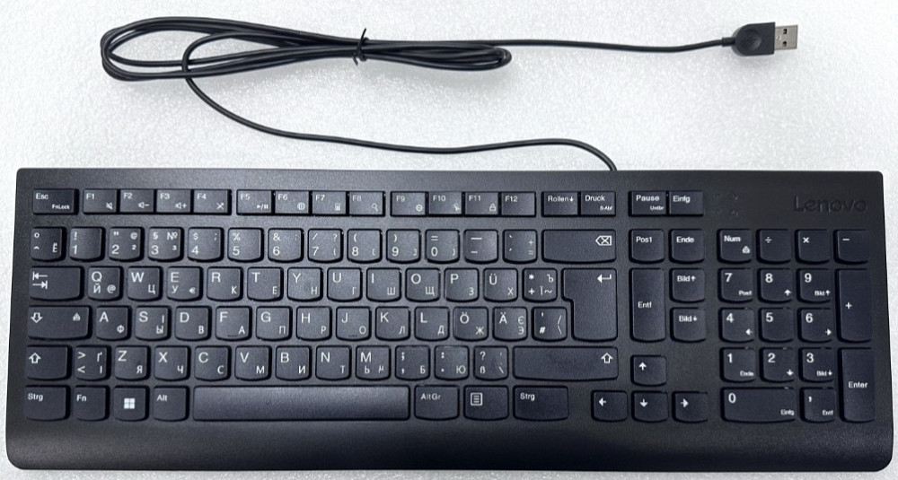 Клавіатура Lenovo Calliope Gen2 USB Slim. Харків - фото 5