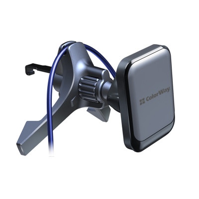 Универсальный автодержатель ColorWay Magnetic Air Vent-6 (360° rotation) Gray (CW-CHM16-GR) Винница - изображение 9