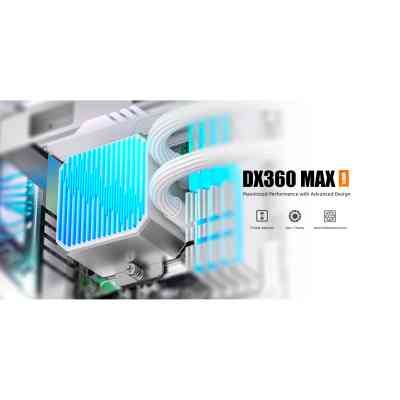 Система жидкостного охлаждения ID-Cooling DX360 Max White (DX360 MAX WHITE) Винница
