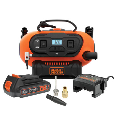 Автомобильный компрессор Black&Decker Li-Ion, 18V, (без АКБ и ЗУ) (BDCINF18N) Винница - изображение 8