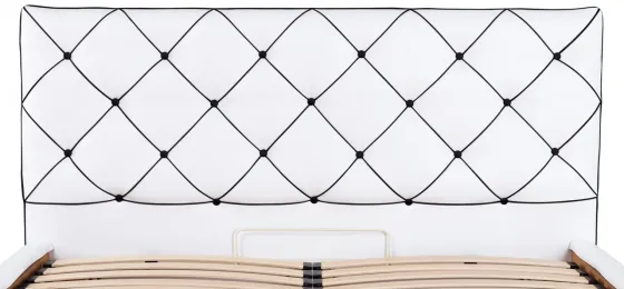 Кровать Melissa Comfort 140 х 200 см Fly 2200 С подъемным механизмом и нишей для белья Белый Киев