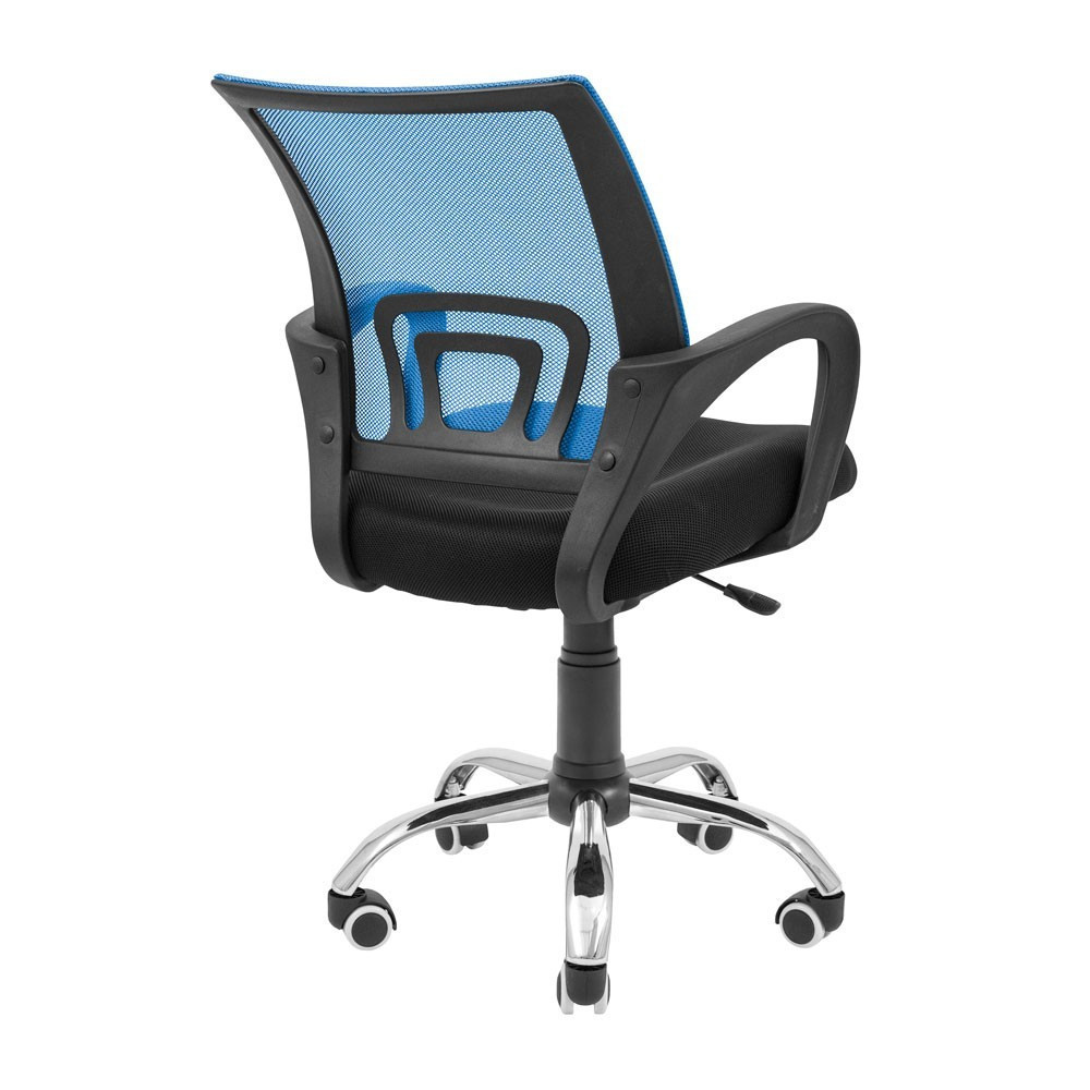 Офисное кресло руководителя Richman Spider Piastra Хром Черно-синий Днепр - изображение 4
