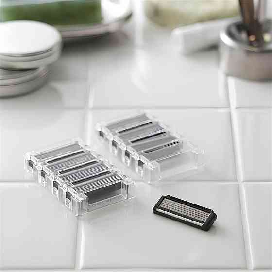 Леза запасні для бритви КАІ 4 леза, 8 шт у лотку Kai razor Київ