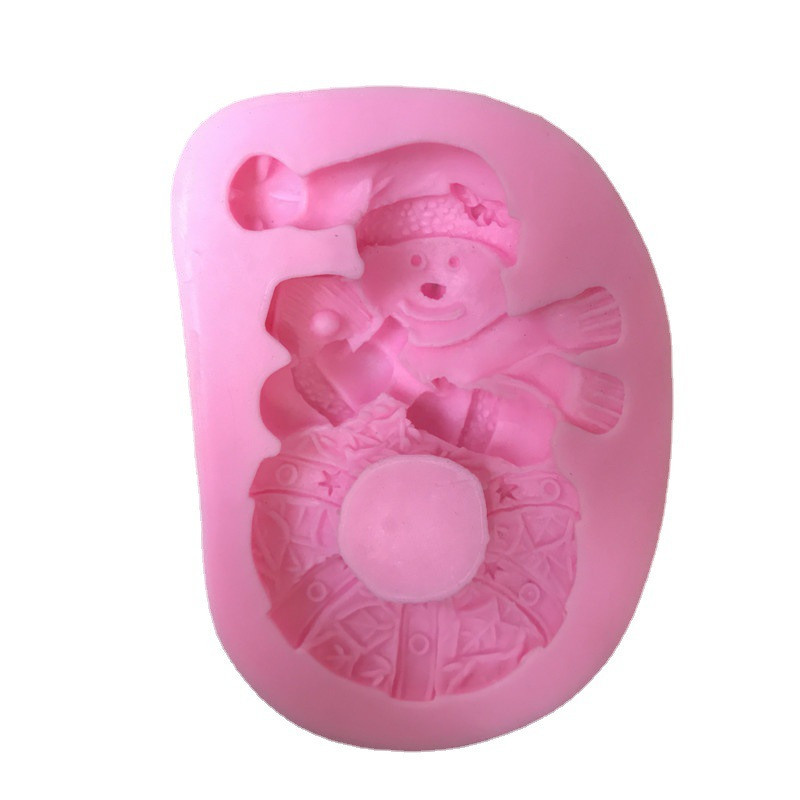 Новогодний молд 55 на 75 мм розовый Киев - изображение 3