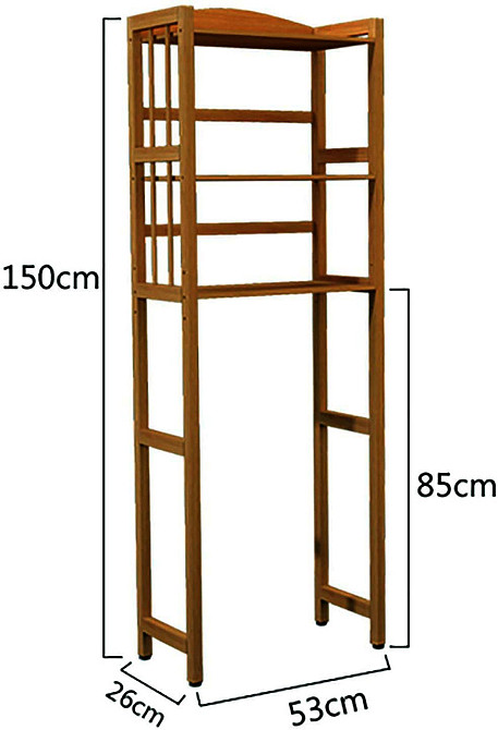 Стеллаж над унитазом 