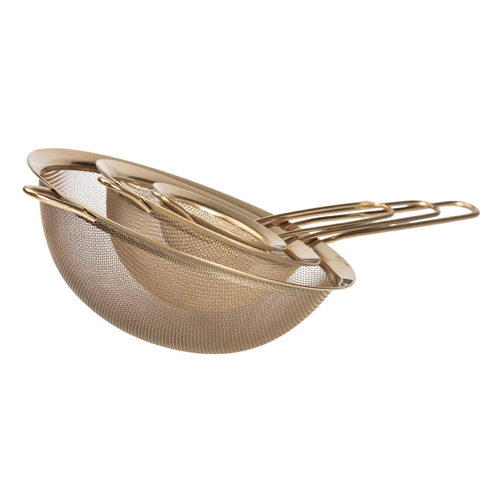 Набор ситечек для чая и муки из нержавеющей стали 3 шт. Киев - изображение 4