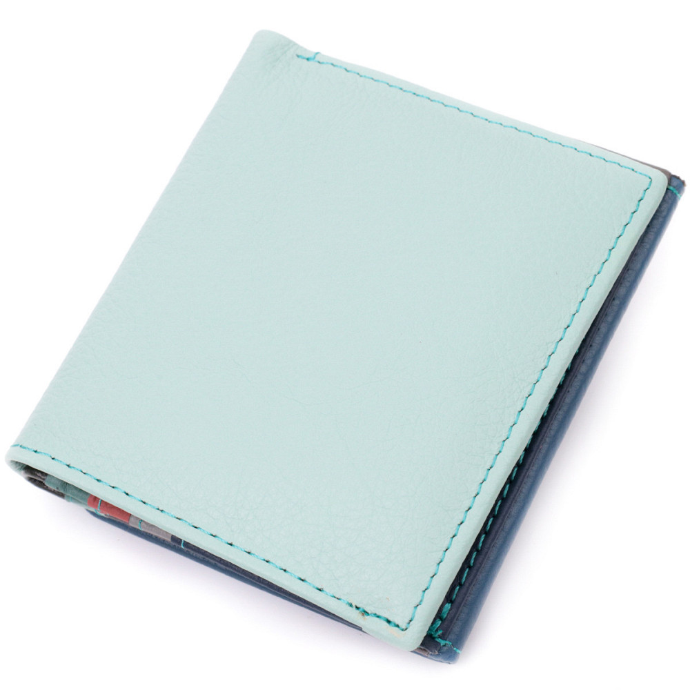 Женский кошелек с оригинальной монетницей из натуральной кожи ST Leather 19508 Разноцветный Киев - изображение 9