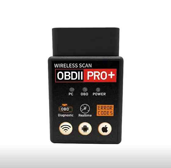 Автосканер OBD2 PRO+ B03 Bluetooth 5.0 ELM327 v1.5 для Android / iOS, діагностичний сканер OBD II для авто Київ