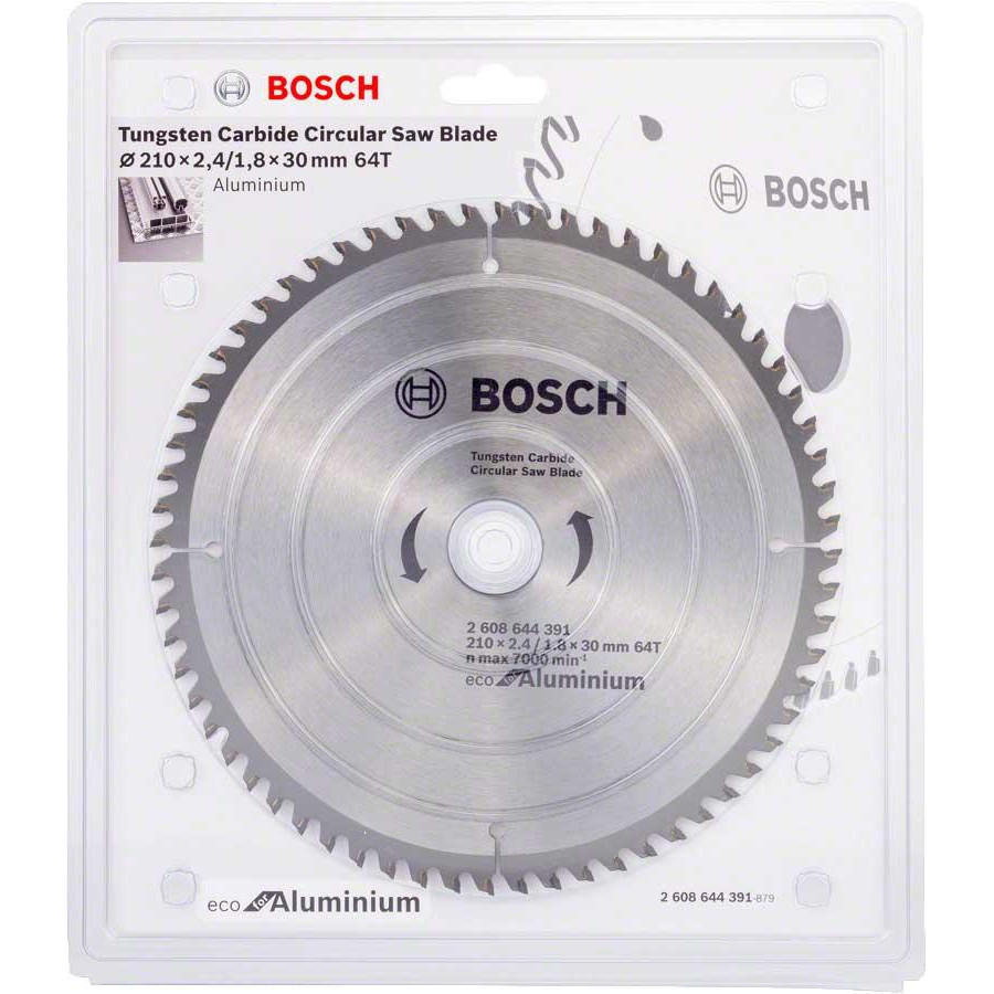 Диск пильный 210 х 30 (64Т) Bosch по алюминию (2608644391) Киев - изображение 3
