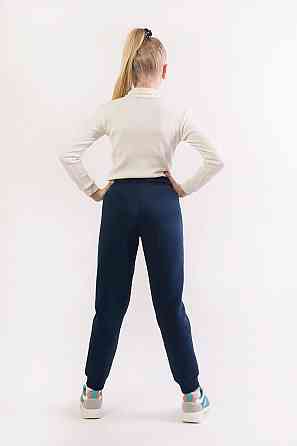 Дитячі теплі штани, темно-сині 128 Юрма одяг Київ