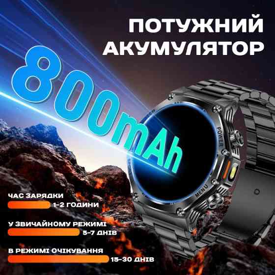 Умные смарт часы Smart Surf X Pro Lava Blue (3 ремешка) Винница