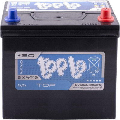 Акумулятор автомобільний Topla 60 Ah/12V Top/Energy Japan Euro (118 860) Вінниця - фото 1