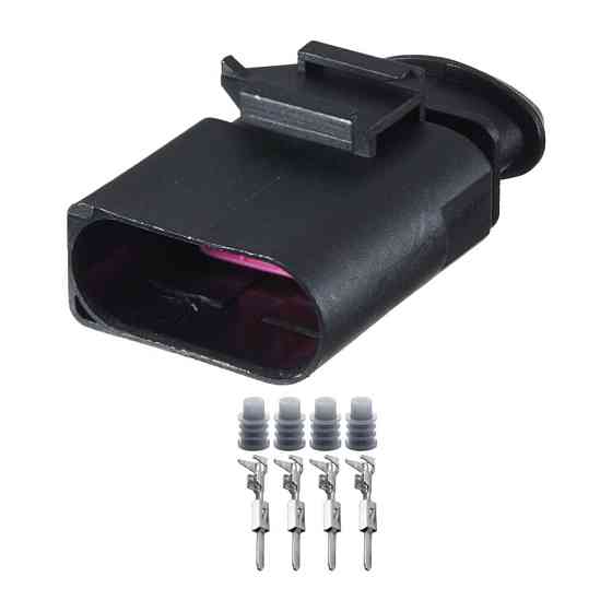 Разъем коннектор 4-кон., 1K0973804, 1J0973804, VAG Франция, Германия универс., Audi, Bugatti, Porsche, Seat, Skoda, VW 40696 Киев