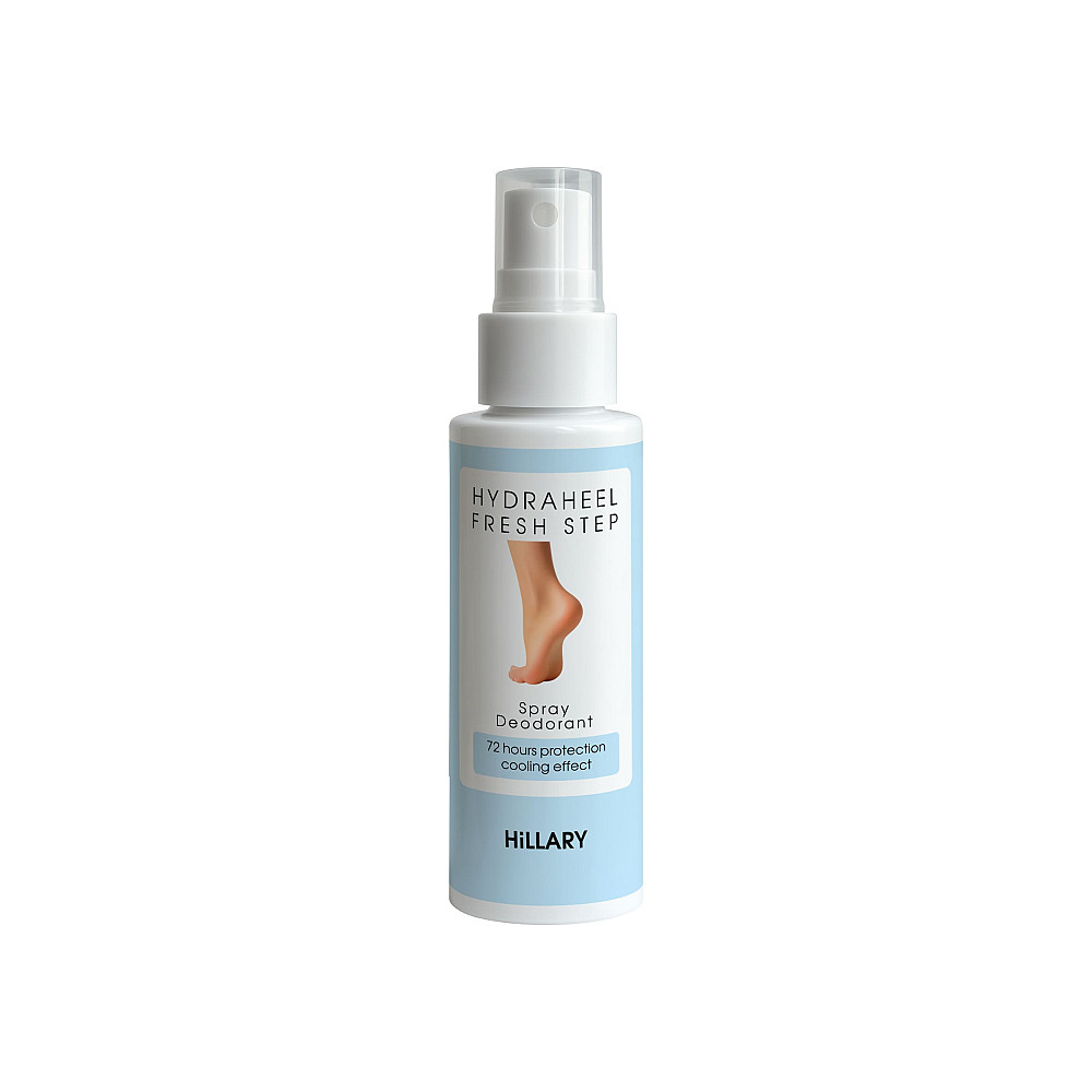 Освежающий спрей-дезодорант для ног HydraHeel FreshStep Spray-Deodorant Hillary 100 мл Киев - изображение 9