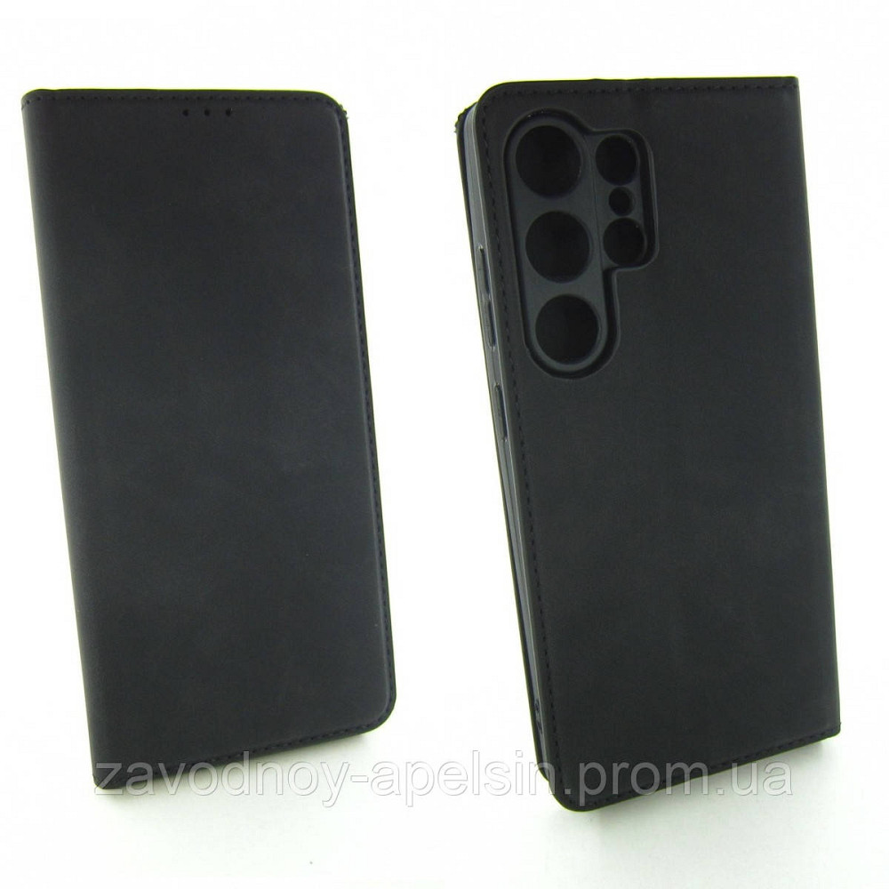 Чехол книжка Samsung S25 Ultra S938 Защита камеры (черный) Одесса - изображение 1