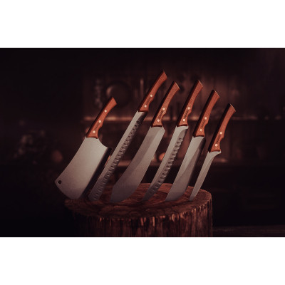 Кухонный нож Tramontina Churrasco Black для обвалювання 152 мм (22840/106) Винница - изображение 7