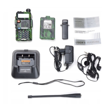 Портативная рация Baofeng UV-5R FM радио + фонарик (Камуфляж) Киев - изображение 5