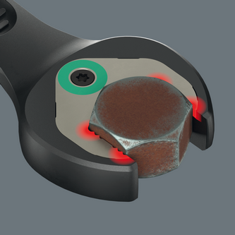 Набір ключів комбінованих Wera з тріскачкою 8-19мм 11шт, в сумці, Joker 6000 Black Edition 05020017001 Одеса