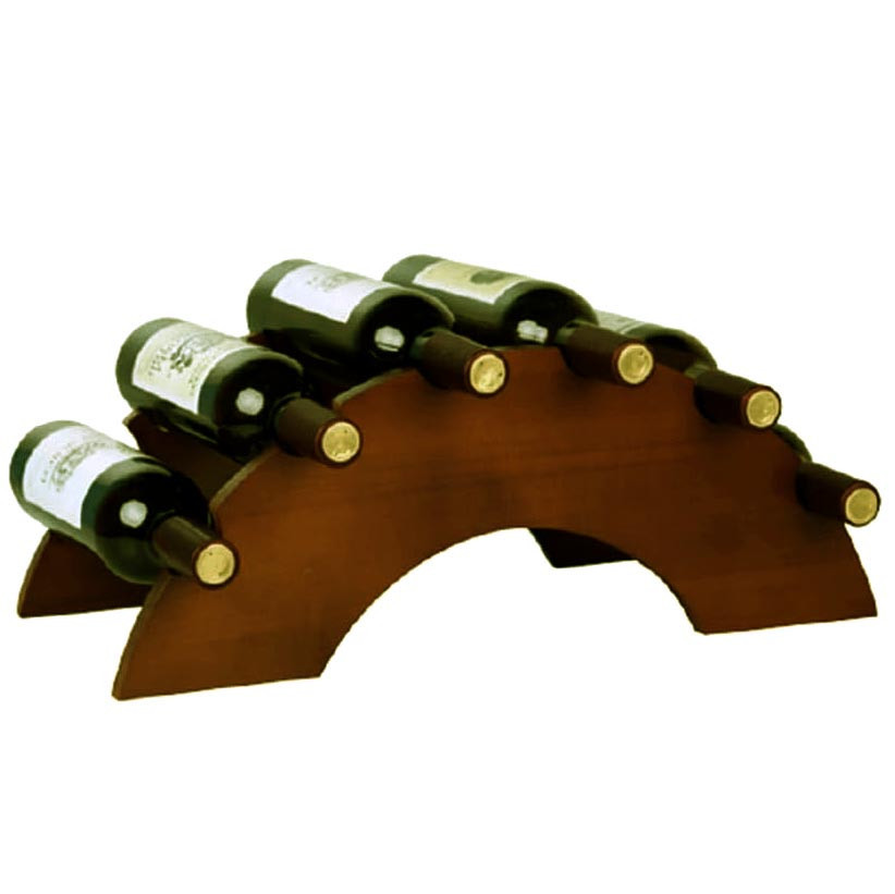 Настільна винна полиця "Енслі 6" латте Миколаїв - фото 1