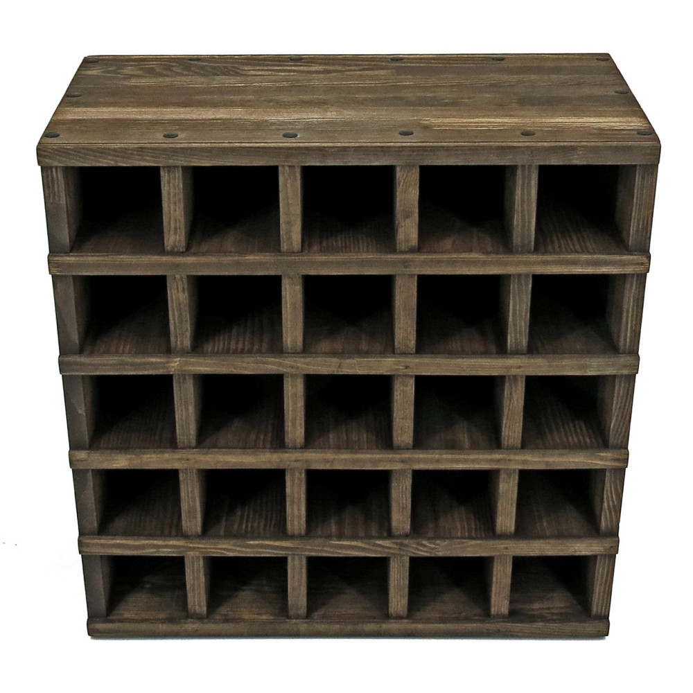 Настільна винна полиця "Сенділей" мокко Миколаїв - фото 1