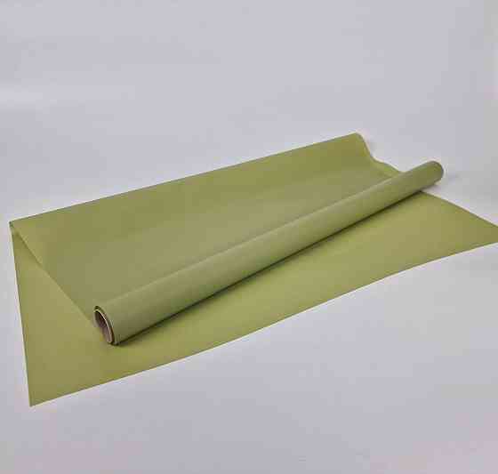 Рулон 10 м тонированый матовый (7) пленка для цветов (h660) № 6 Оливковый (1 шт) Харьков