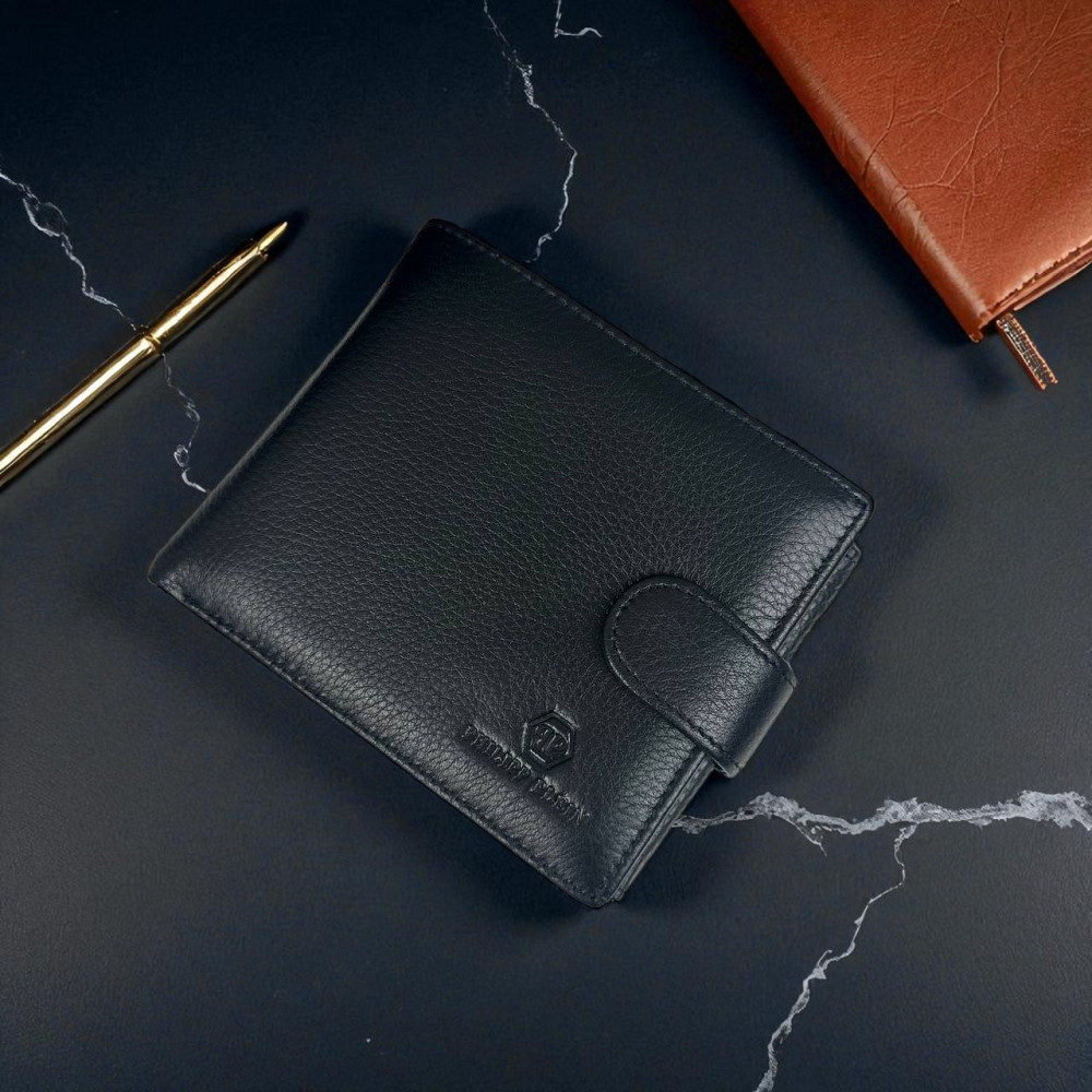 Чоловічий шкіряний гаманець у коробці Philipp Plein люкс якість, портмоне натуральна шкіра Філіп Плеїн ( 24162 ) Харків - фото 9