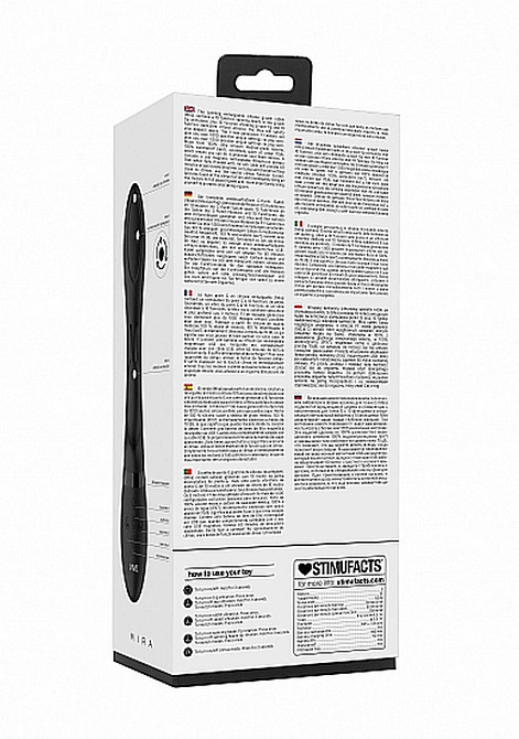 Силиконовый вибратор-кролик Mira - Spinning G-spot Rabbit с ротацией и стимуляцией точки G Sex Aura Киев - изображение 5