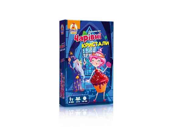 Игра настольная Волшебные кристаллы развлекательная VT8077-04 ТМ VLADI TOYS Киев