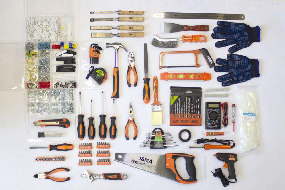 Набір інструментів 1505пр. 1/4" (6гр.) (5-13мм) у сумці Одеса - фото 4