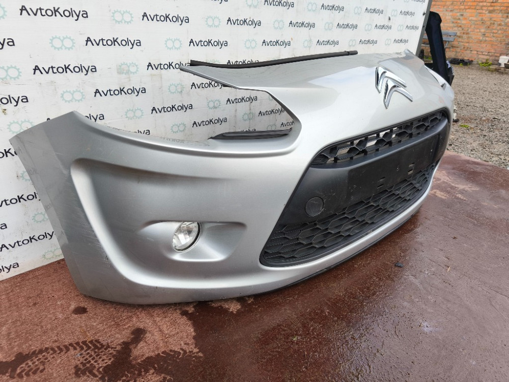 Бампер передній в зборі Citroen C3 2009-2013 Ковель - фото 6