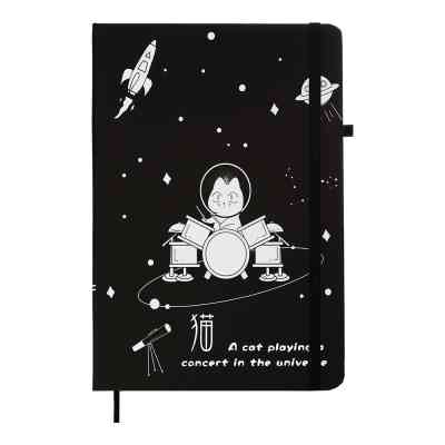 Книга записная ZiBi Cosmo A5 в клеточку твердая обложка на резинке 80 листов (ZB.115105) Винница