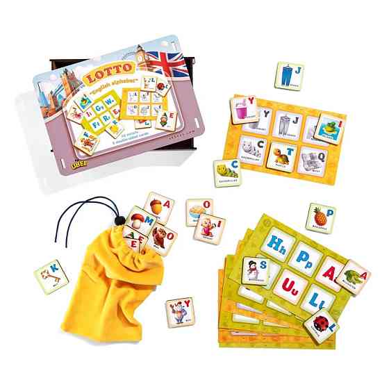 Дитяча гра Лото "Англійський алфавіт" (ПСД255) PSD255 ENG Вінниця